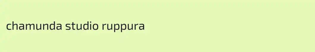 chamunda studio ruppura